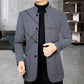 Casual Faux Tweed Blazer for Fall & Winter-3