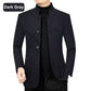Casual Faux Tweed Blazer for Fall & Winter-8