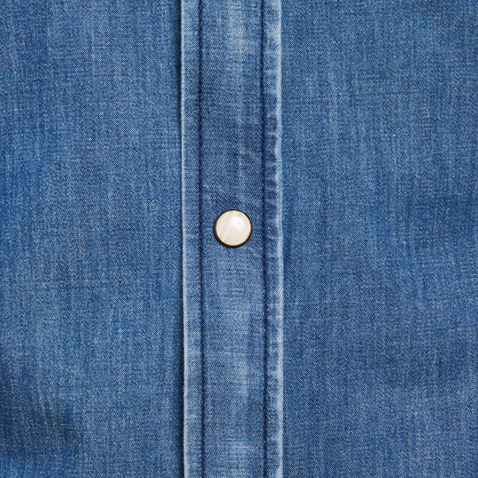 The Denim Western Zip Shirt-9