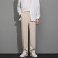 SPRING SUMMER ICE SILK STRAIGHT LEG PANTS-3