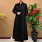 🌷Limited Time 50% OFF💞Women's Autumn Printed Button-Down Long Trench Coat-3