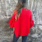 🌷Limited Time 51% OFF💞Women's Round Neck Flare Sleeve Short Jacket-3