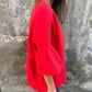 🌷Limited Time 51% OFF💞Women's Round Neck Flare Sleeve Short Jacket-4