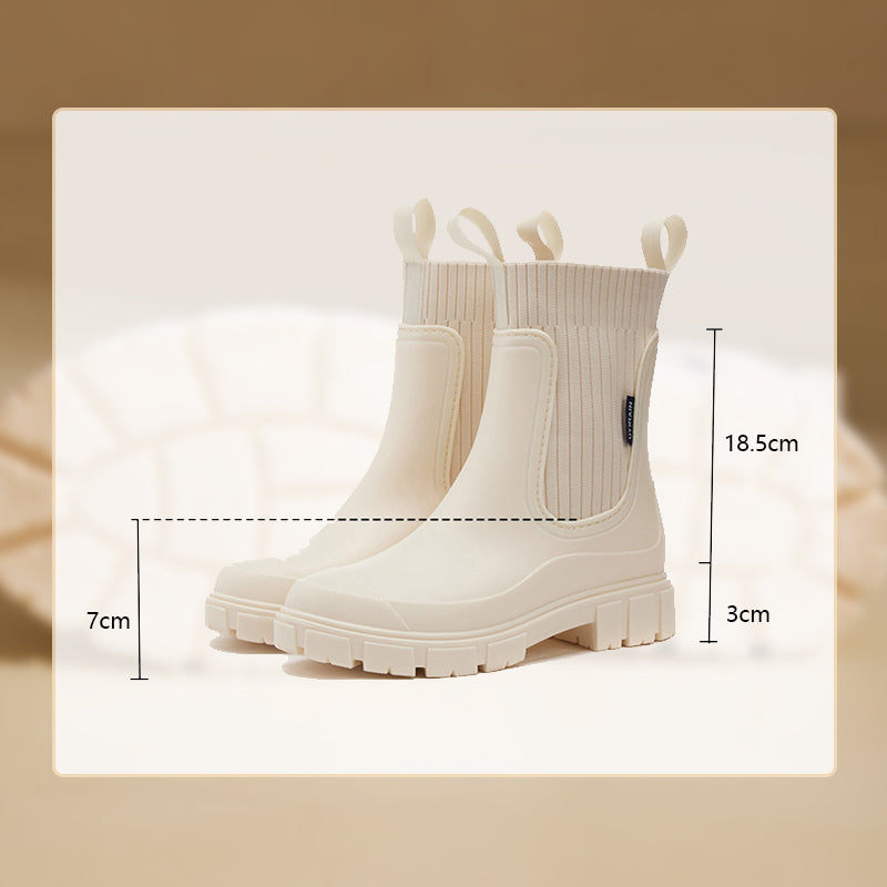 ✨New Arrival✨Waterproof Non-Slip Thick Sole Mid-Calf Boots-7