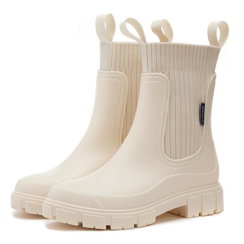 ✨New Arrival✨Waterproof Non-Slip Thick Sole Mid-Calf Boots-11