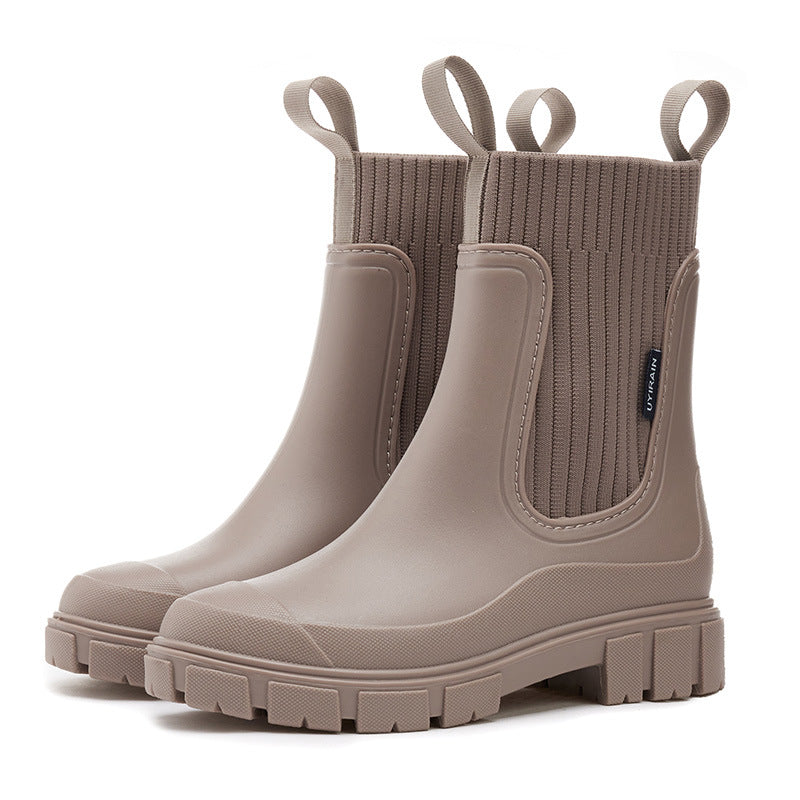 ✨New Arrival✨Waterproof Non-Slip Thick Sole Mid-Calf Boots-10