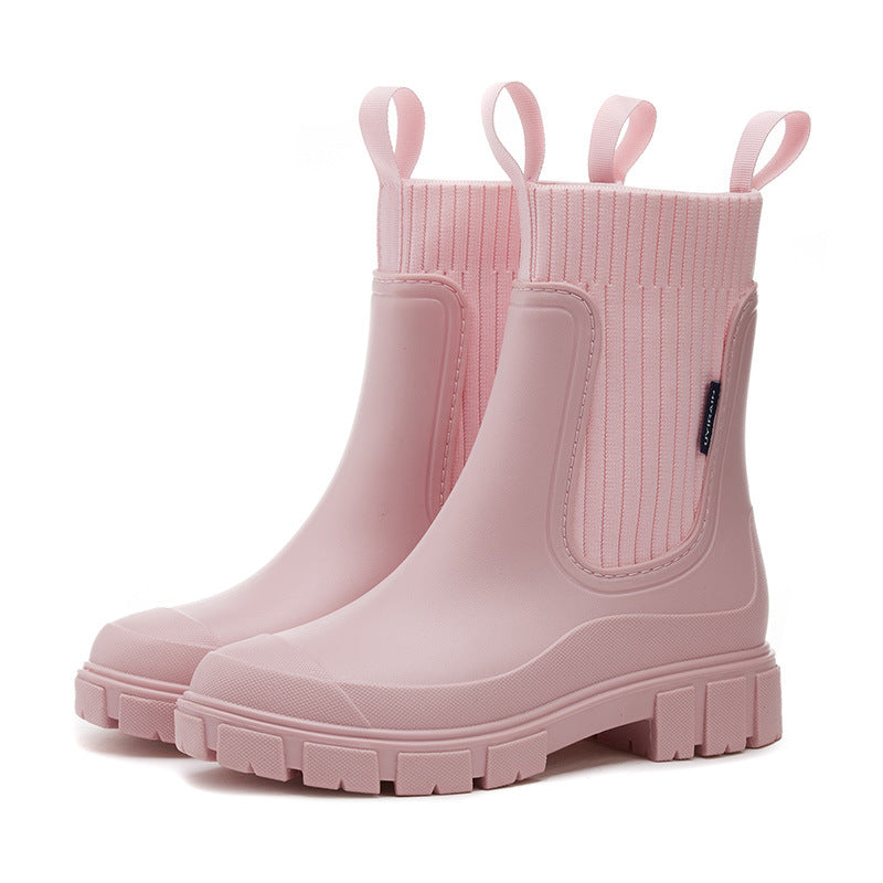 ✨New Arrival✨Waterproof Non-Slip Thick Sole Mid-Calf Boots-13