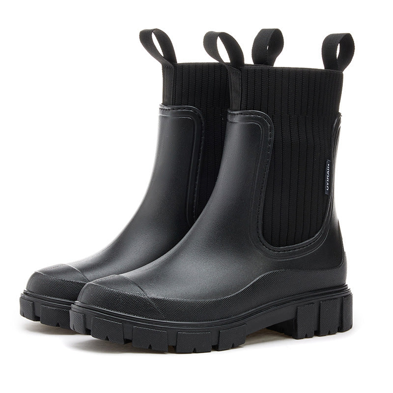 ✨New Arrival✨Waterproof Non-Slip Thick Sole Mid-Calf Boots-14