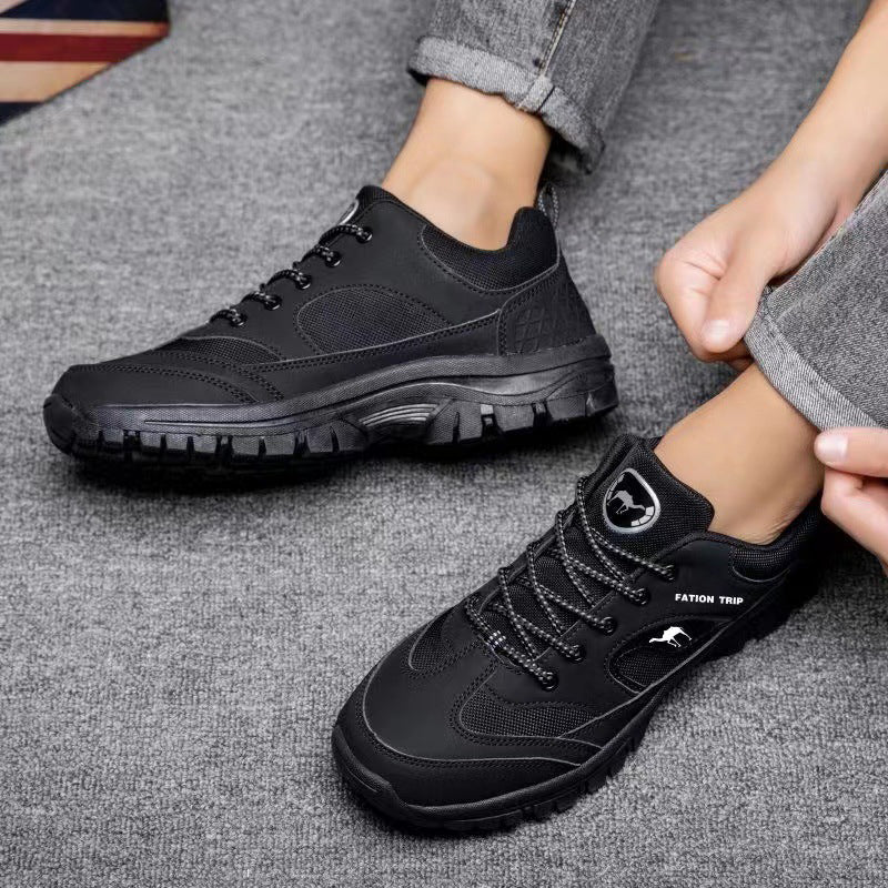 Men’s Lace-Up Hiking Shoes-1
