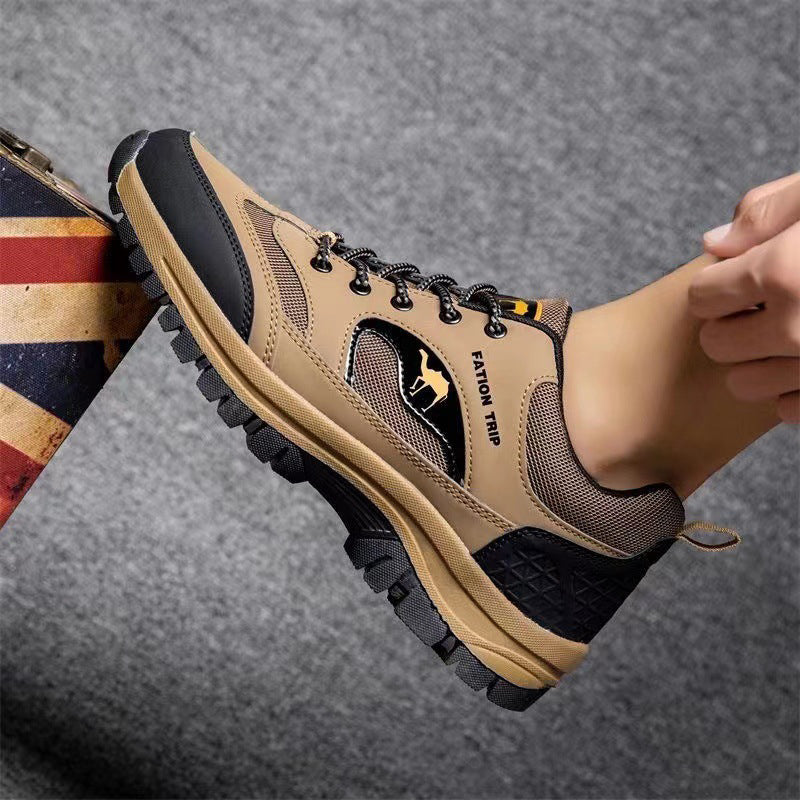 Men’s Lace-Up Hiking Shoes-2