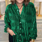 Women’s Trendy Casual Loose Fit Solid Color Blouse-6