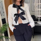 ✨New Arrival✨Gift Choice - Women's Tie Front Long Sleeve Sequin Short Jacket-5