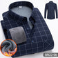 🍂Autumn and winter men's casual thickened warm shirts-2
