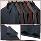✨New Arrival✨Men's Business Casual Lapel Long Sleeve T-Shirt-5