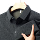 ✨New Arrival✨Men's Business Casual Lapel Long Sleeve T-Shirt-12