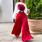 Women's Pants and Off-the-Shoulder Top Two-Piece Set-8