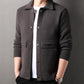 🔥HOT Sale🔥 Men's Trendy Solid Color Lapel Short Coat-5