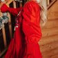 🔥HOT Sale🔥Nutcracker Sequined Button-Down Long Sleeve Mini Dress-3