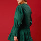 🔥HOT Sale🔥Nutcracker Sequined Button-Down Long Sleeve Mini Dress-12