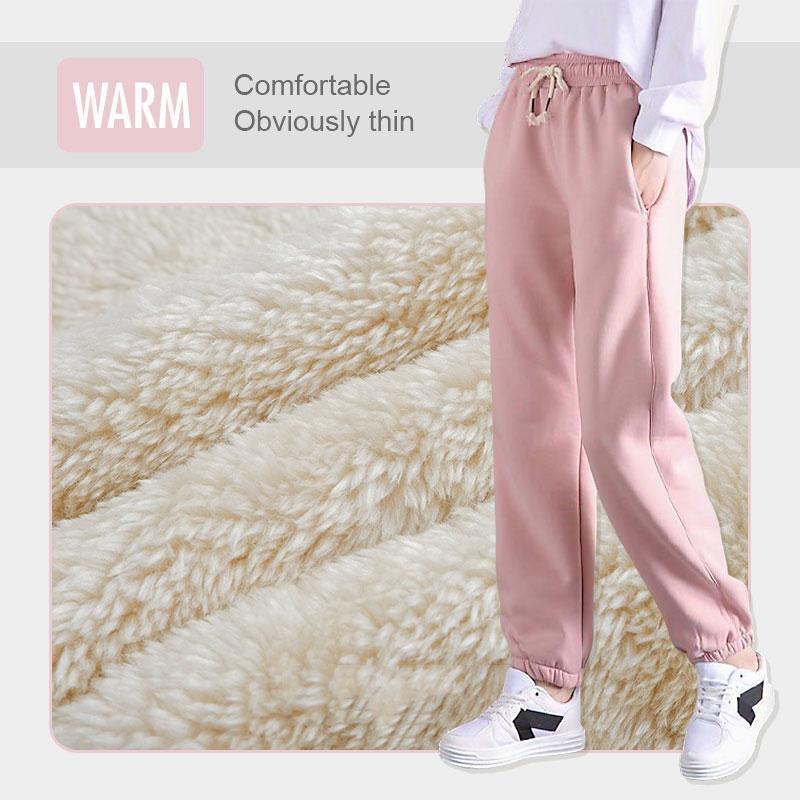 Warm Add Velvet Casual Sports Pants-1