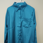 Women's Business Casual Lapel Long Sleeve Shirt-11