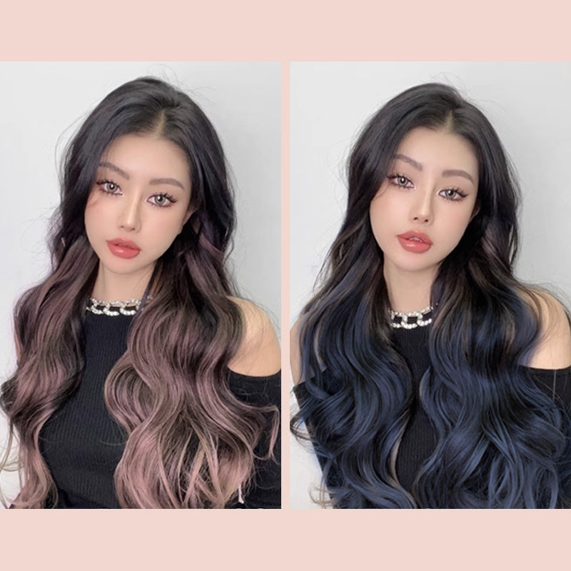 ⏳Limited Sale 50% OFF🌸Gradient Color Curly Wig Piece-3