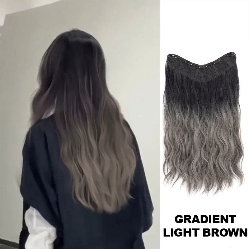 ⏳Limited Sale 50% OFF🌸Gradient Color Curly Wig Piece-10