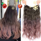 ⏳Limited Sale 50% OFF🌸Gradient Color Curly Wig Piece-9