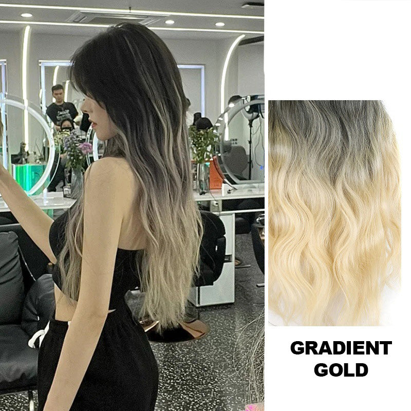 ⏳Limited Sale 50% OFF🌸Gradient Color Curly Wig Piece-14