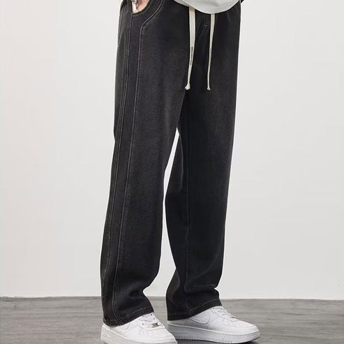 ✨New Arrival✨Men's Loose Straight Jeans-3