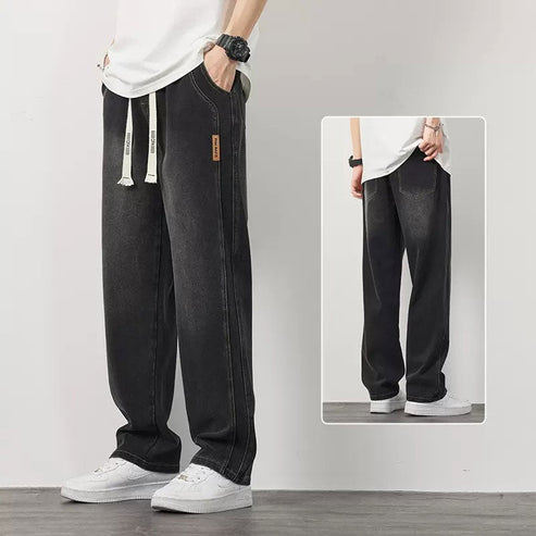 ✨New Arrival✨Men's Loose Straight Jeans-8