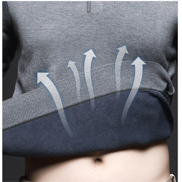 ✨New Arrival✨Gift Choice -Men's Autumn Lapel Padded Thickened Sweater-11