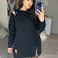 🌷Limited Time 50% OFF💞Women’s Chic Cutout Sweatshirt Dress-1