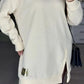 🌷Limited Time 50% OFF💞Women’s Chic Cutout Sweatshirt Dress-9