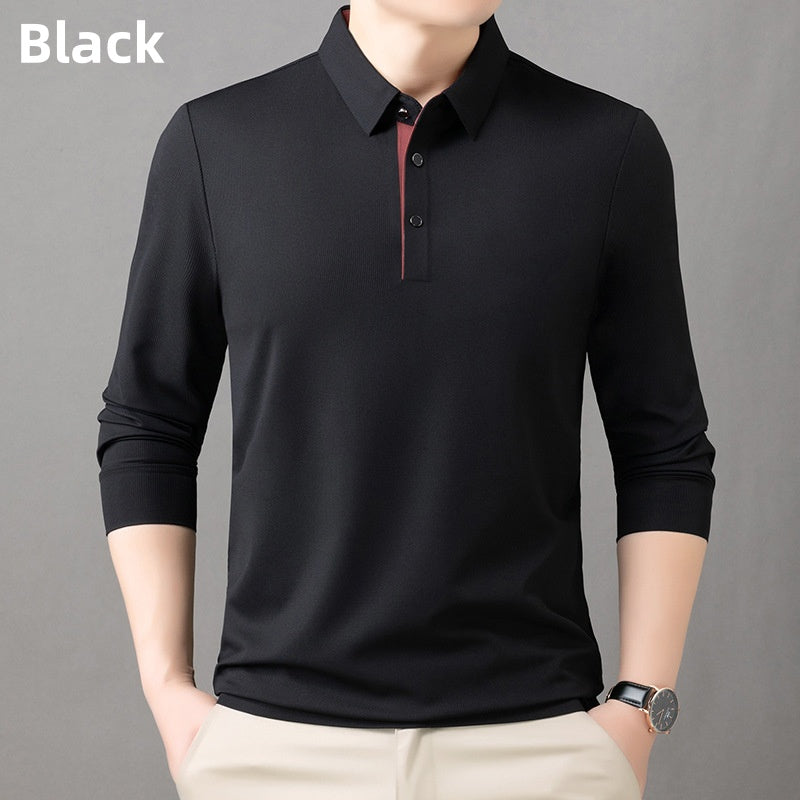 ✨New Arrival✨Men's Solid Lapel Button Down Shirts-10