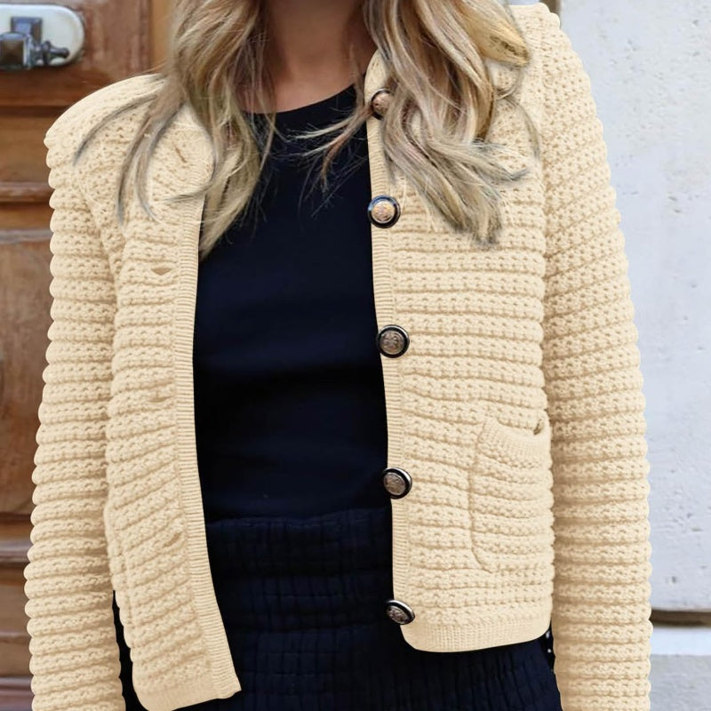 🍂Fall Specials🍂Cropped Button-Up Cardigan Sweater-1