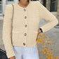 🍂Fall Specials🍂Cropped Button-Up Cardigan Sweater-4