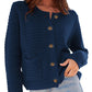 🍂Fall Specials🍂Cropped Button-Up Cardigan Sweater-6