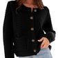 🍂Fall Specials🍂Cropped Button-Up Cardigan Sweater-10