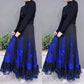 🌷🌹New Embroidered High Waist Long Puffy Dance Skirt-9