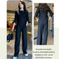 🔥HOT Sale🔥Comfortable Blazer and High Waist Pants Two-Piece Set-3
