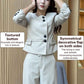 🔥HOT Sale🔥Comfortable Blazer and High Waist Pants Two-Piece Set-2