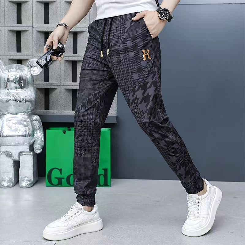 🍂Fall Specials🍂Men’s Slim Fit Printed Jogger Pants with Drawstring-2