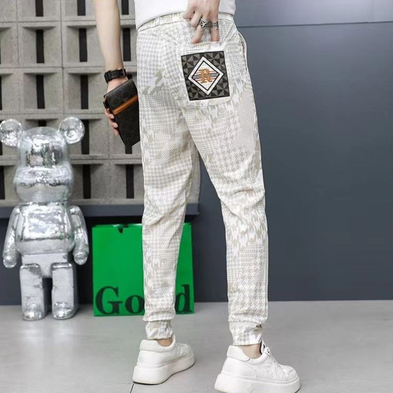 🍂Fall Specials🍂Men’s Slim Fit Printed Jogger Pants with Drawstring-5