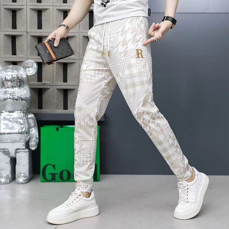 🍂Fall Specials🍂Men’s Slim Fit Printed Jogger Pants with Drawstring-8