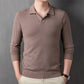 ⏳Limited Sale 49% OFF🌸Men's Soft Pullover Sweater with Lapel Collar-9