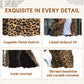 ✨New Arrival✨Women's Leopard Print Faux Fur Maxi Coat-5