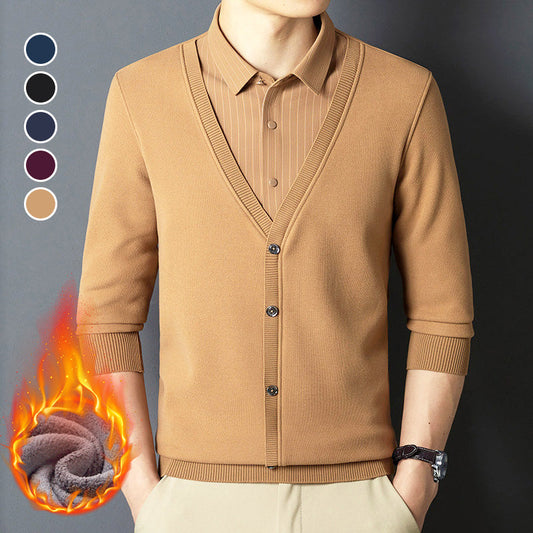 [Best gift] Men’s Business Casual Thermal Cardigan🔥Limited time 50% off🔥