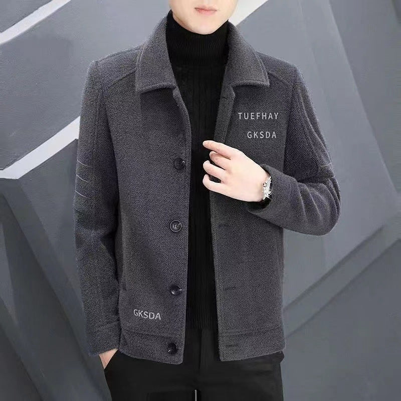 🎊Christmas sale - 52% Off🎊Men's Classic Warm Up Button Jacket-1