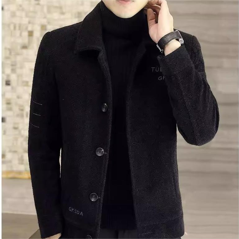 🎊Christmas sale - 52% Off🎊Men's Classic Warm Up Button Jacket-10
